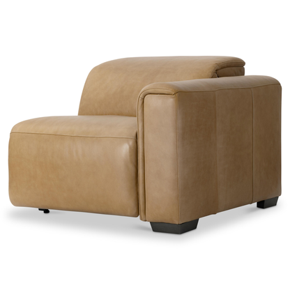 Billings Leather Power Motion Sectional